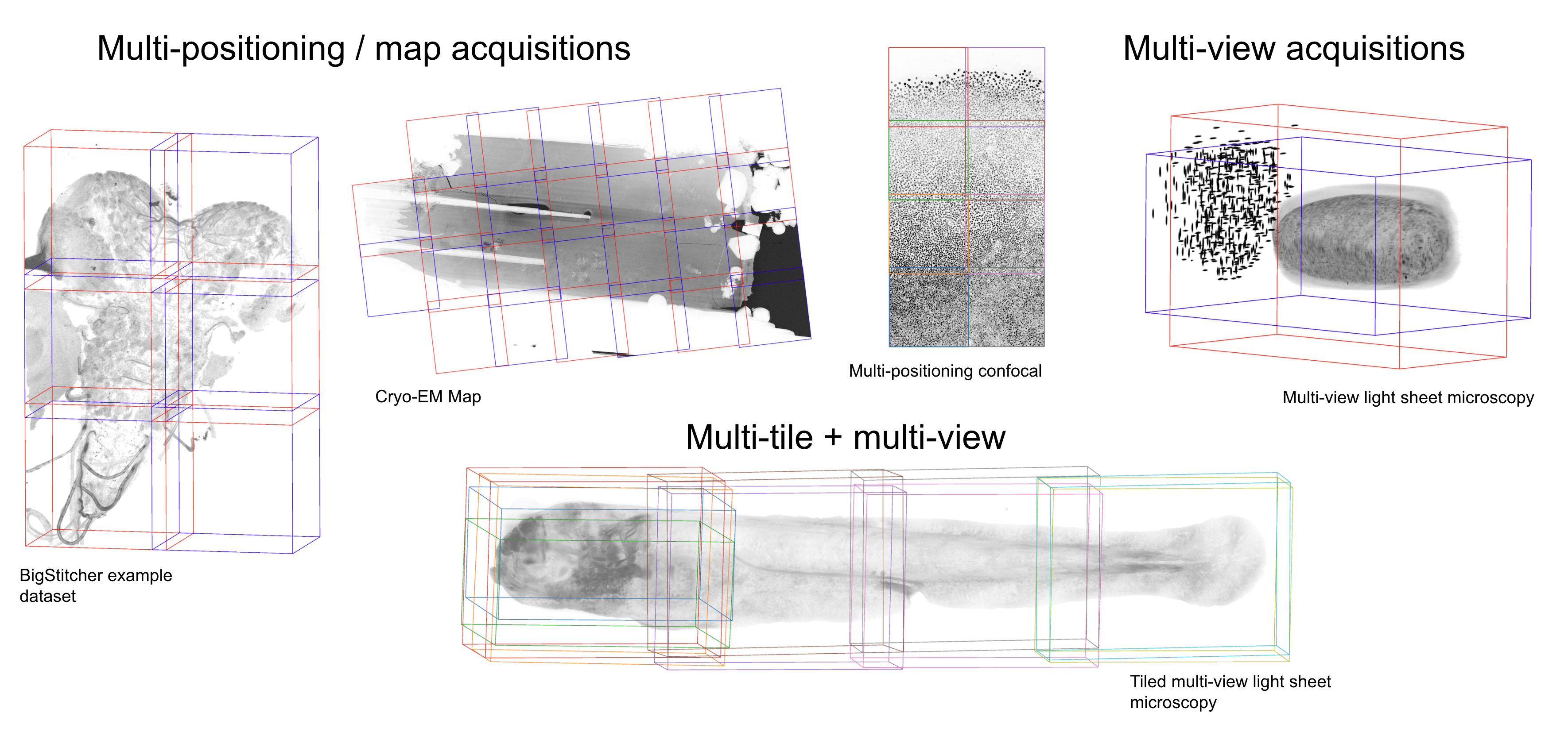 A mosaic of example applications